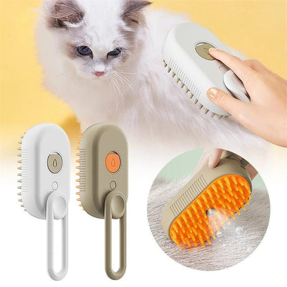 Cat Steam Brush Steamy Dog Brush 3 In 1 Electric Spray Cat Hair Brushes For Massage Pet Grooming Comb Hair Removal Combs Pet Products - The Best Pet Spot